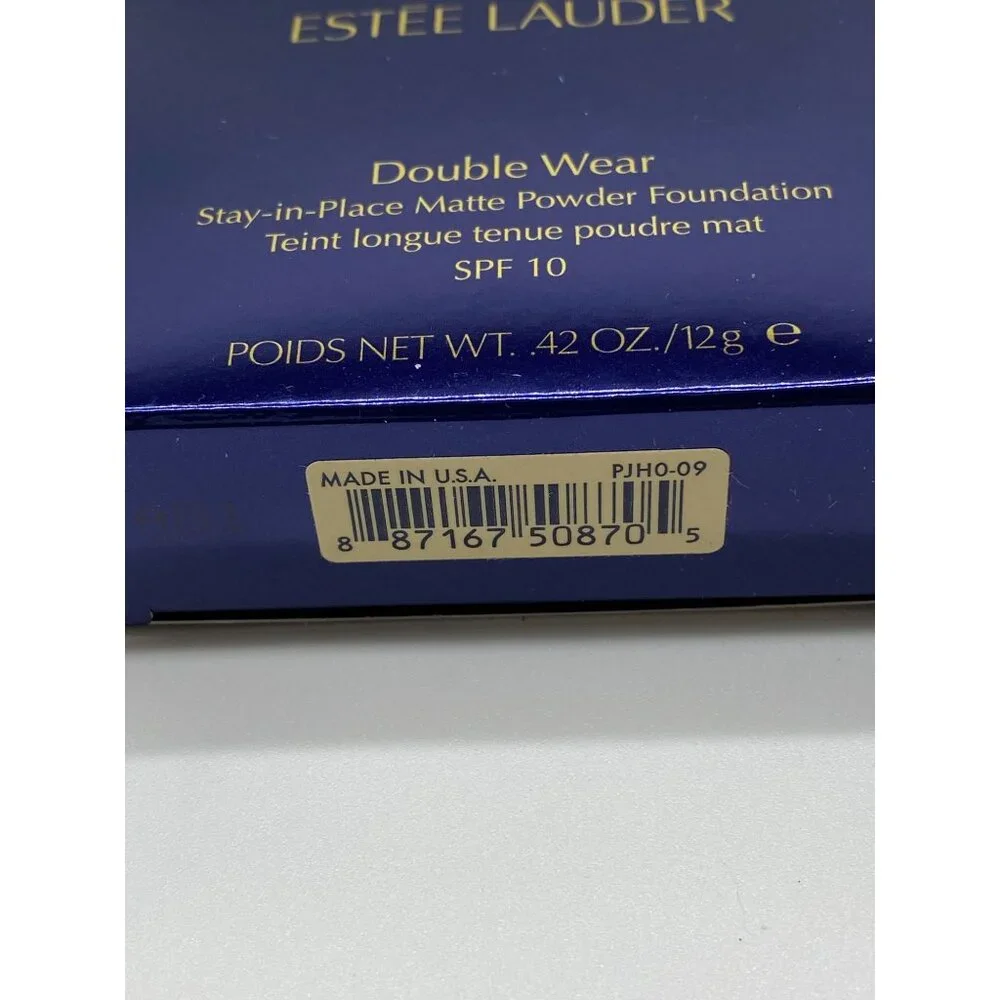 Estee Lauder Double Wear Matte Powder Foundation Rich Java 0.42 Oz